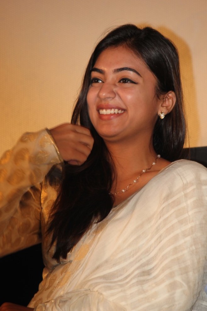 Nazriya Nazim Latest Smiling Face Close Up Photos