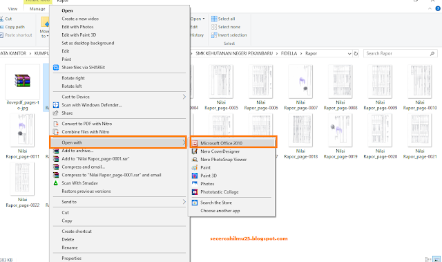 Cara Memperkecil Ukuran File Rapor dari Semester 1-5 Menjadi 700 Kb ...