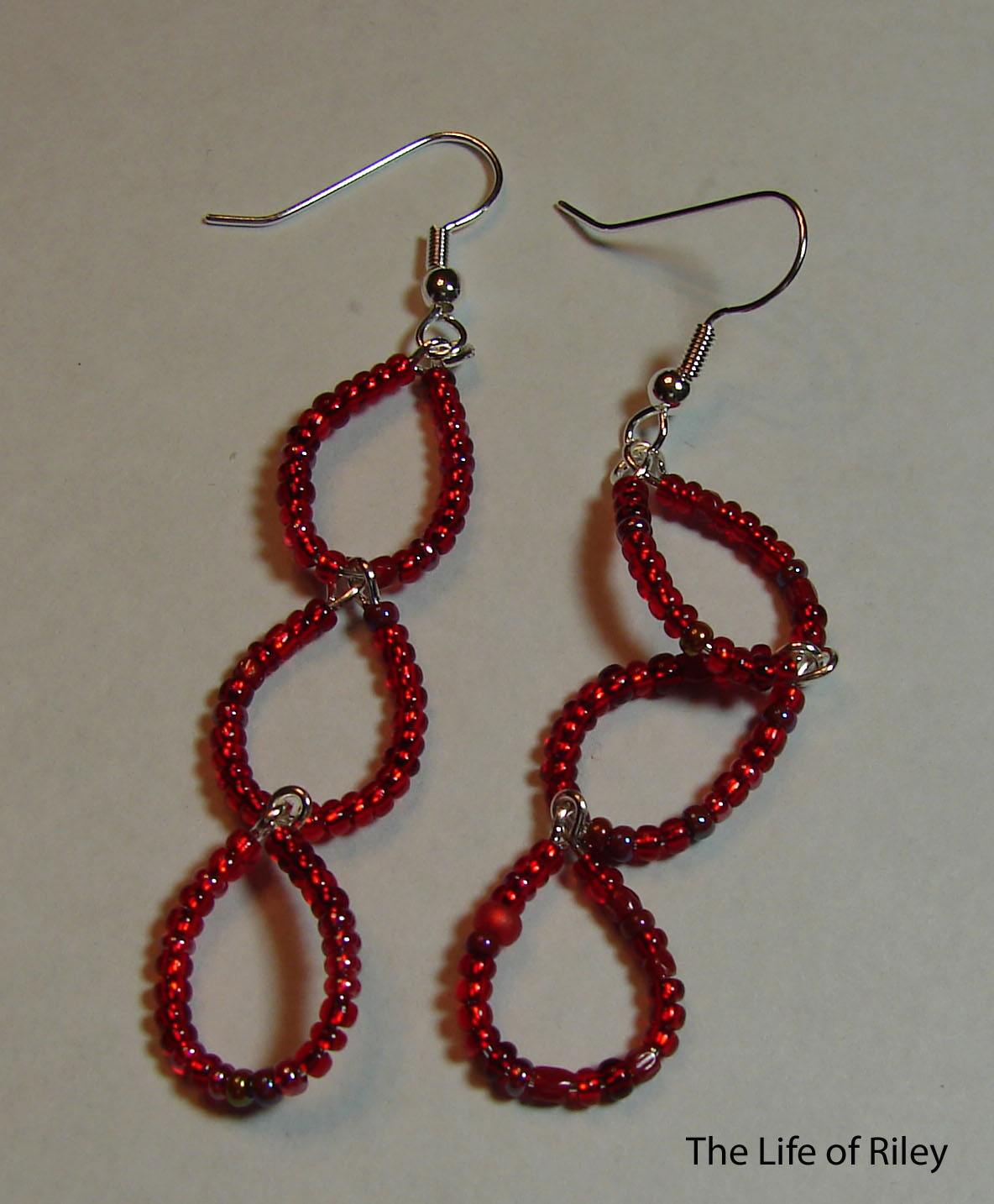 The Life of Riley The Beaded Looped Earring Tutorial