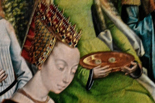 Musée des Anciens Maîtres : Maître de la légende de Sainte Lucie Brixelles Musée des Anciens Maîtres : Maître de la légende de Sainte Lucie les yeux arrachés de Sainte Lucie