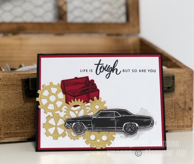 Margaret's Stamp Haven: Life is Tough but so are you!