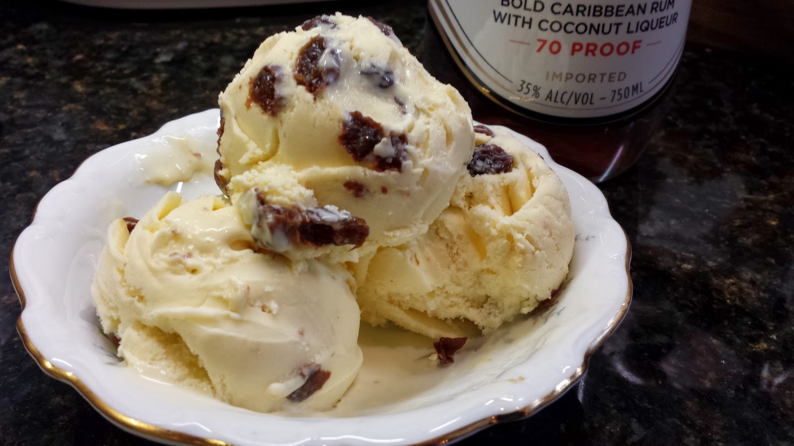 bcmom's kitchen Rum Raisin Ice Cream