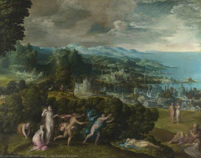 Niccolo dell'Abbate - Смерть Эвридики