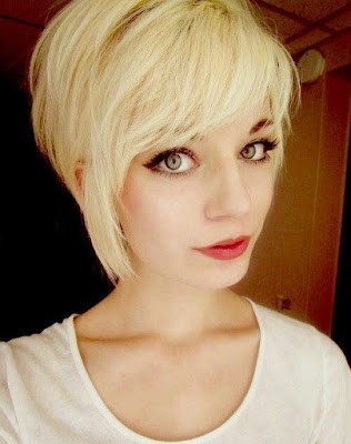 Model Rambut Pendek Wanita - Pixie Long Bangs Model Rambut Pendek Wanita
