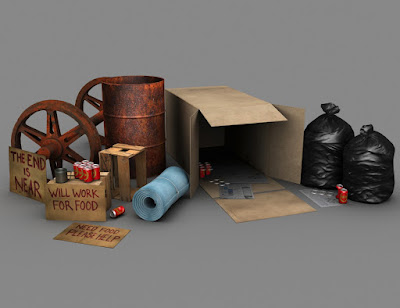 Hobo Scene Props Hobo Scene Props