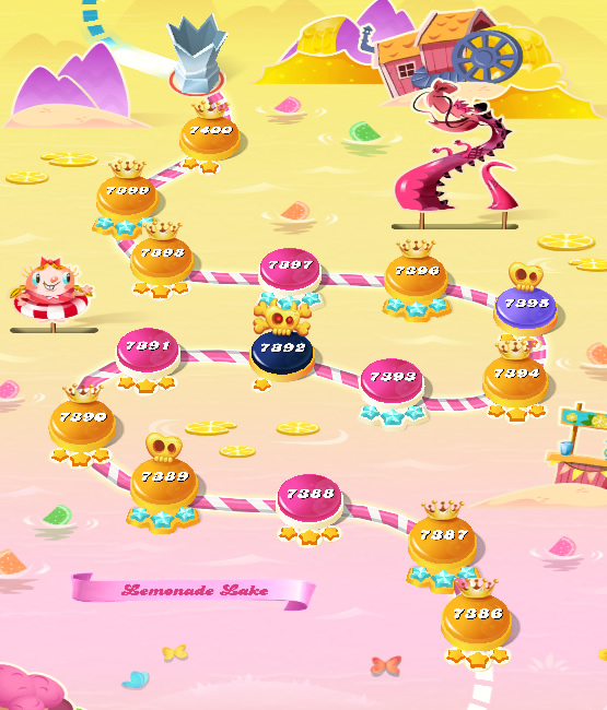 Candy Crush Saga level 7386-7400 Candy Crush Saga level 7386-7400