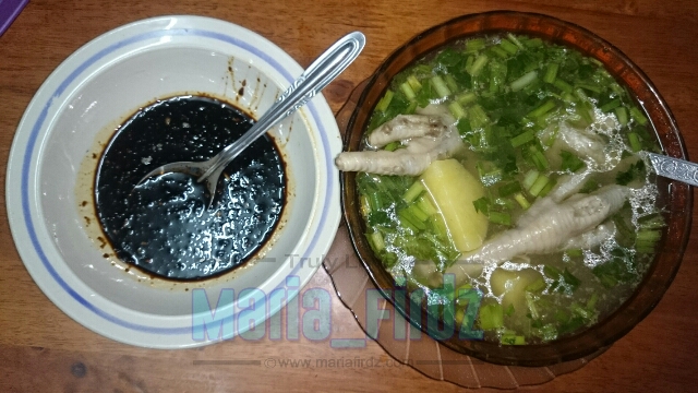Sup Kaki Ayam dan Sambal Kicap Johor!