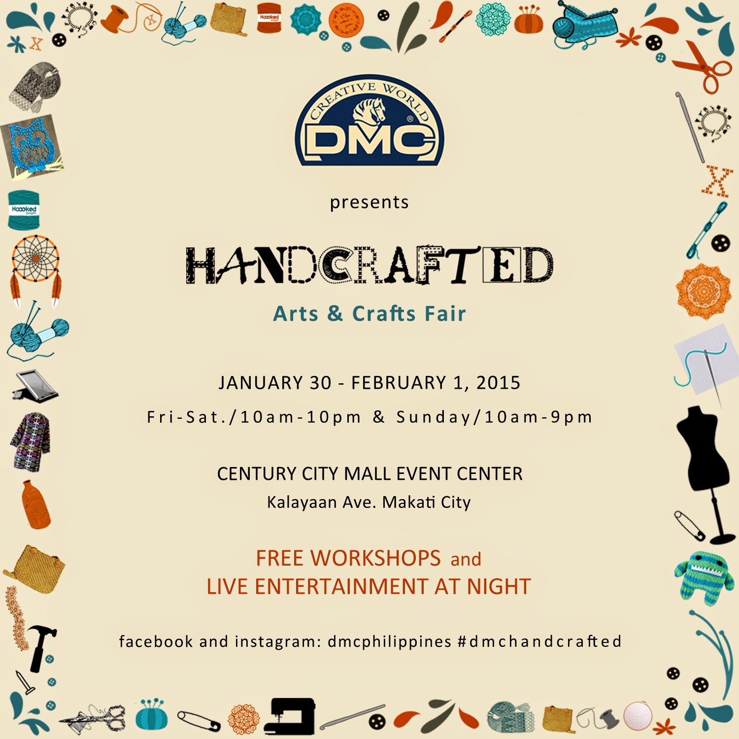 DMC Dare Your Mind To Create and Handcrafted Event