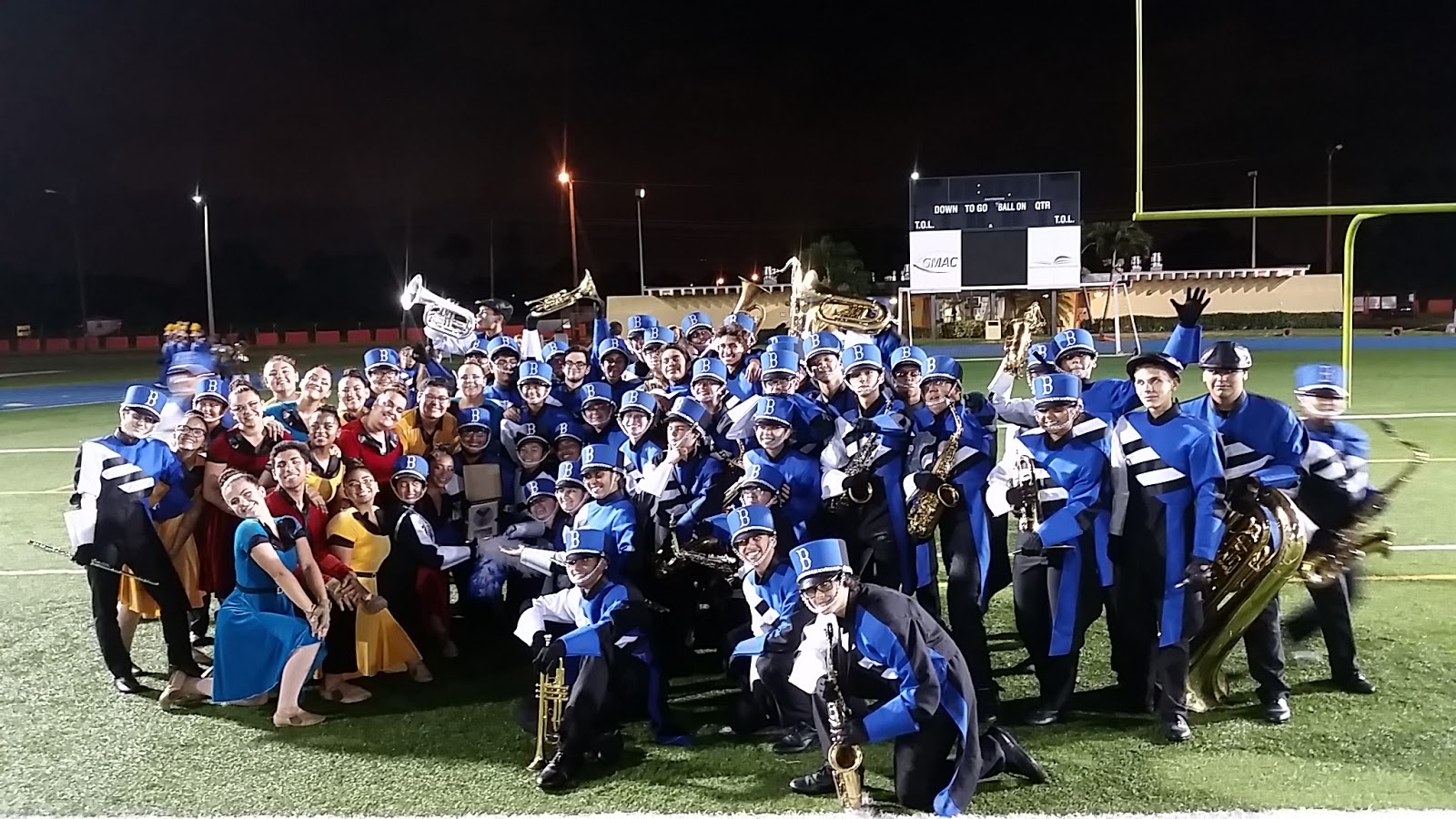 Braddock Visual & Performing Arts Marching Band earns Straight Superiors