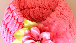 Cuello o Bufanda Corta Crochet / Tutorial Fácil