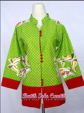model baju batik kantor wanita terbaru model baju batik kantor wanita terbaru