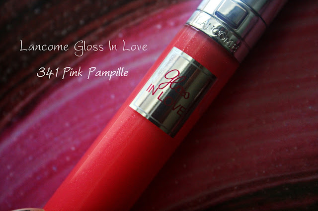 Lancome Gloss In Love 341 Pink Pampille Review, Photos & Swatches