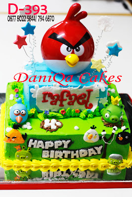 Sweety by Daniqa: Kue Ulang Tahun Angry Birds