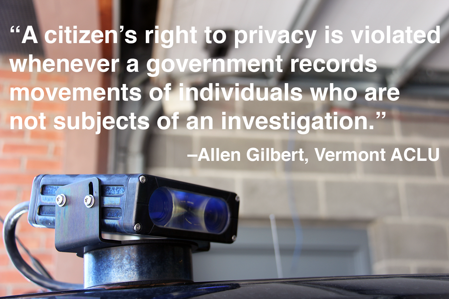 License plate readers spy on passengers and your social media activity