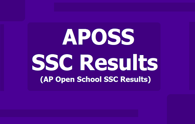 APOSS SSC 2019 Results /AP Open school SSC Results 2019 APOSS SSC 2019 Results /AP Open school SSC Results 2019