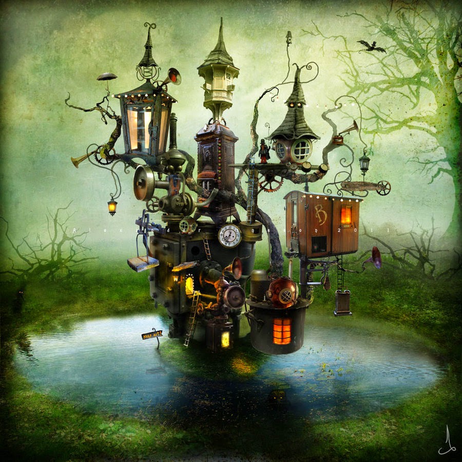 15-Alexander-Jansson-Fairy-tale-Worlds-in-Surreal-Paintings-www-designstack-co