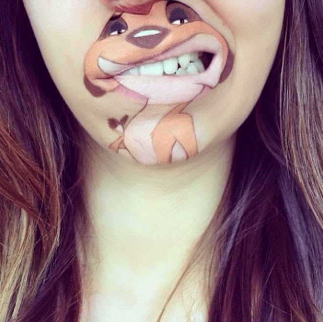 creative mouth painting Art Craft Gift Ideas