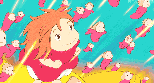 Ponyo sur la falaise Hayao Miyazaki Studio Ghibli