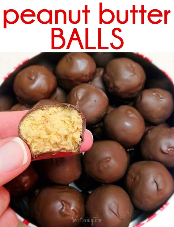PEANUT BUTTER BALLS RECIPE RECIPES
