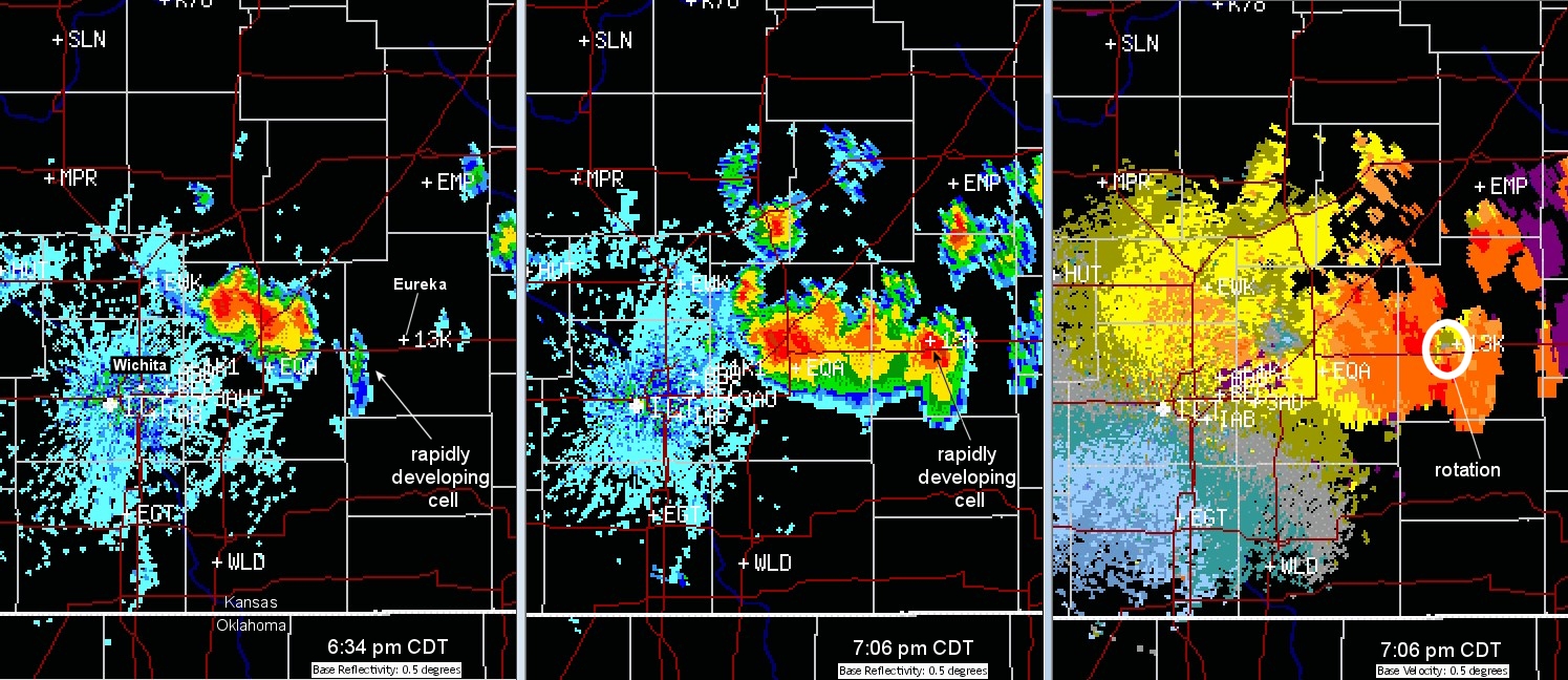 Jon Davies Severe Weather Notes The Eureka KS tornado, June 26 2018 A "surprise" of sorts.