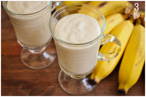 smoothie banana caramelada