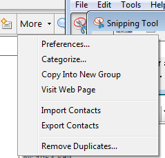Remove Duplicate Contacts