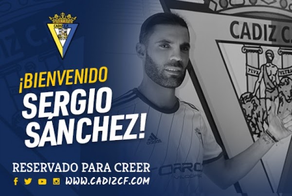 Oficial: El Cádiz ficha a Sergio Sánchez