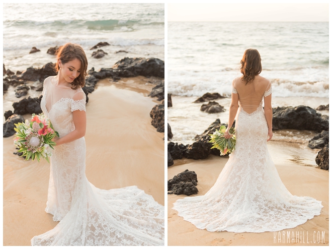 From Pajamas To Picture Perfect Pair Erin Max S Maui Elopement Maui Elopement By Simple Wedding