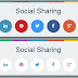 Cool Social Sharing Button using CSS3