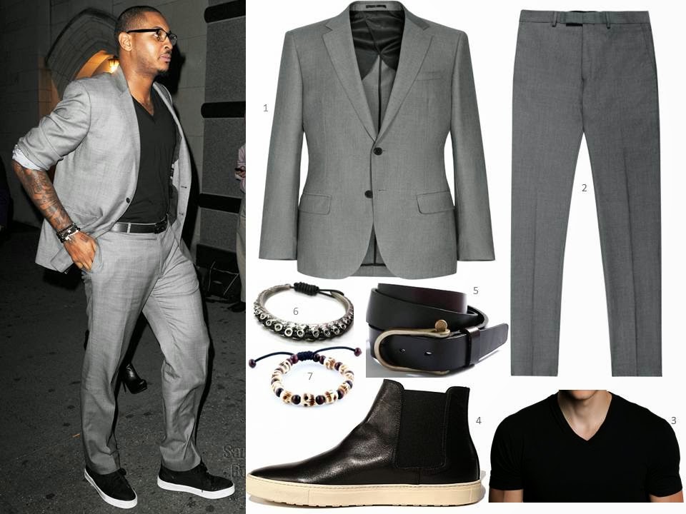 Wear It Like McQueen: Wear It Like: Carmelo Anthony - Tuesday 2/18 Edition