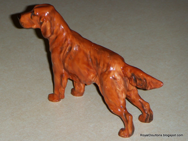 royaldoultons Royal Doulton Irish Setter Dog Figurine HN 1056