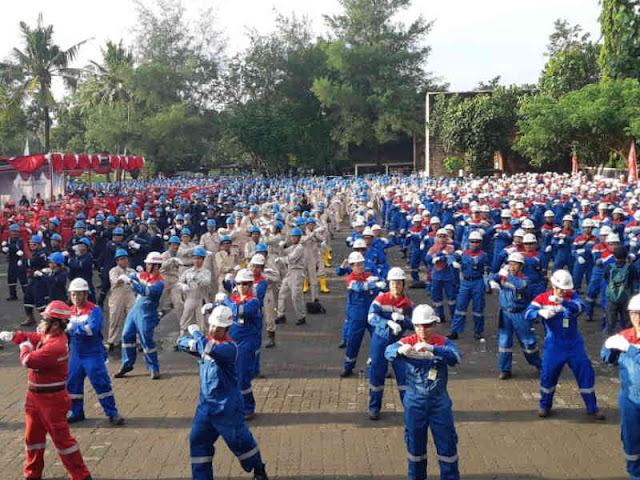 Pecahkan Rekor MURI, 1.853 Peserta Meriahkan Senam APD Pertamina di Cilacap Pecahkan Rekor MURI, 1.853 Peserta Meriahkan Senam APD Pertamina di Cilacap