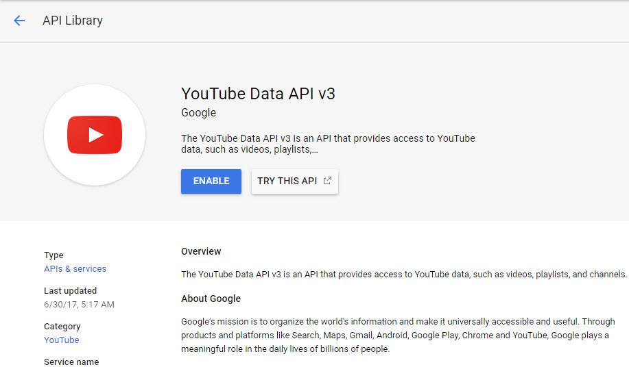 Hướng dẫn thiết kế Blog YouTube video sử dụng API key