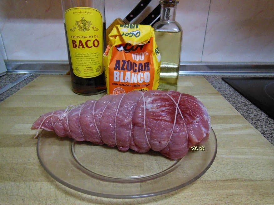 INGREDIENTES CARNE EN DULCE a
