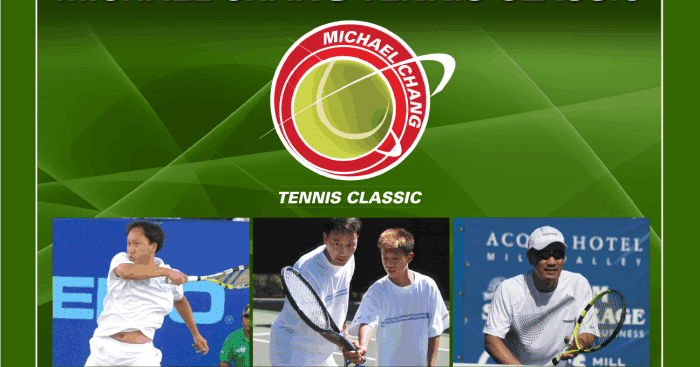 michael chang tennis racket