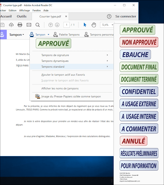 خيارات انواع الخواتم في adobe خيارات انواع الخواتم في adobe