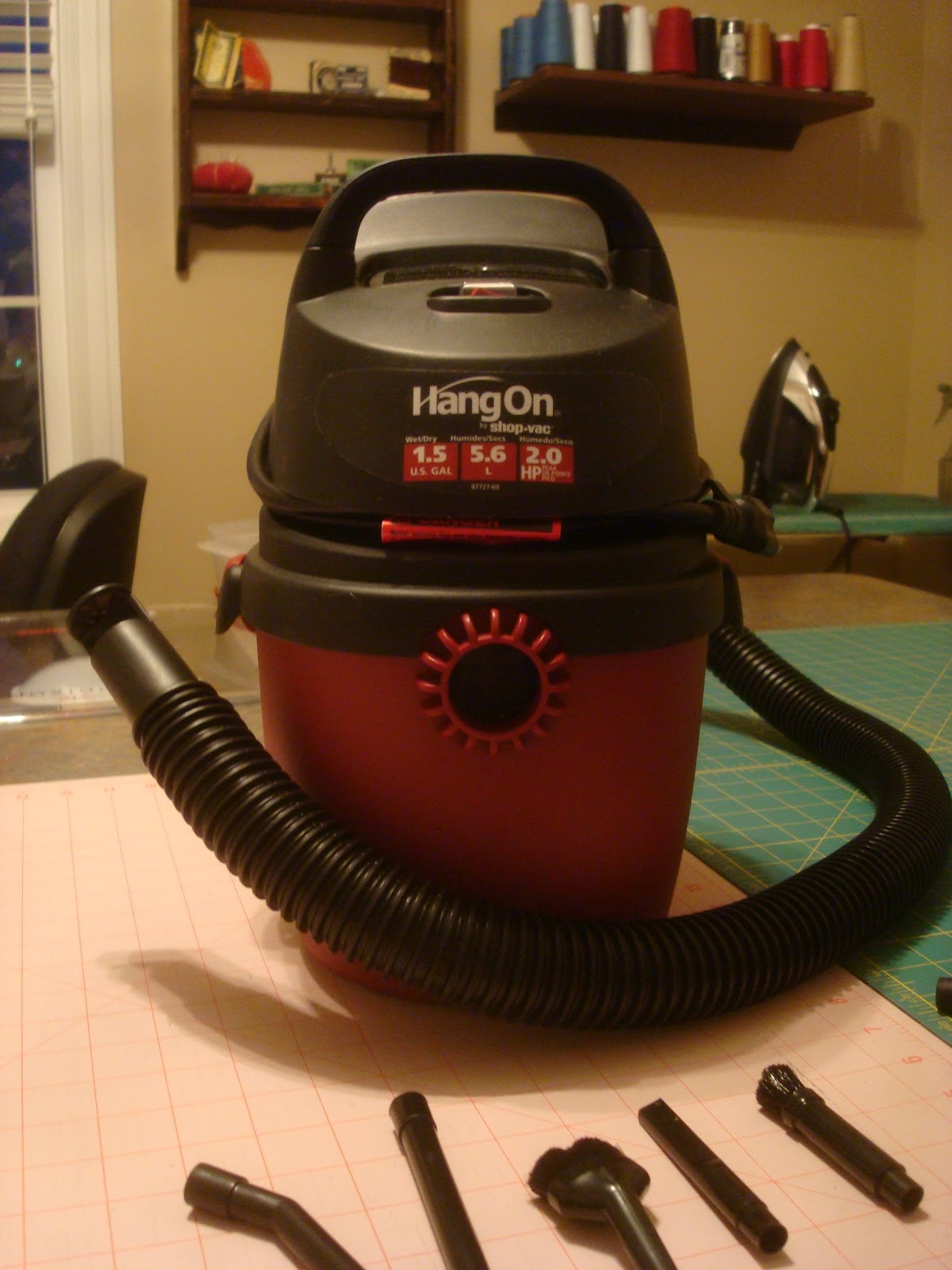 Because I say sew ;) Teeny tiny vacuum attachments