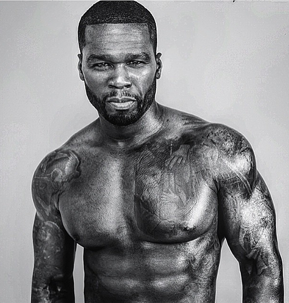 Sip On This...: Damn Zaddy!!! 50 Cent is Half Naked for New Underwear Line Frigo