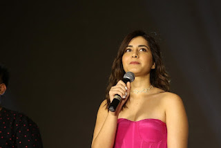 Actress Raashi Khanna Stills At Prati Roju Pandage Pre Release Event Actress Raashi Khanna Stills At Prati Roju Pandage Pre Release Event