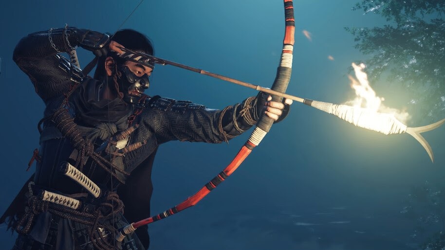 Ghost of Tsushima, Samurai, Archer, 4K, #5.1577