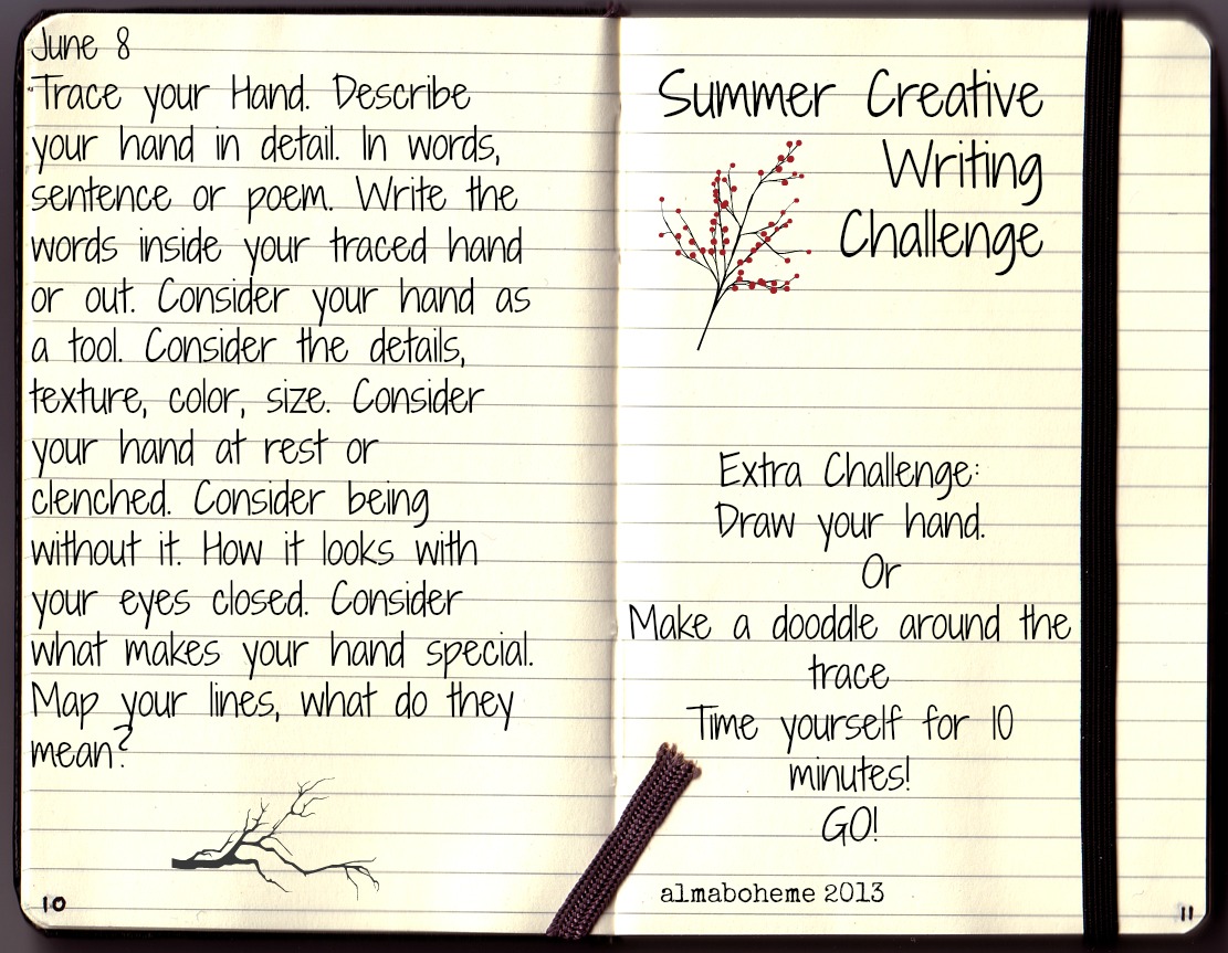 Creative writing challenges