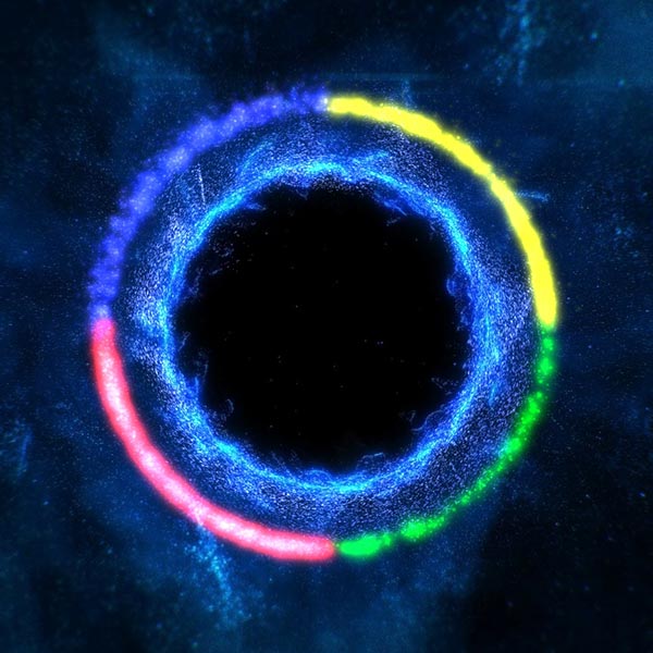 Audio Responsive Black Hole Wallpaper Engine