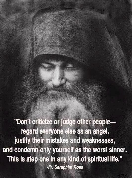 Quotes from Fr. Seraphim Rose:
