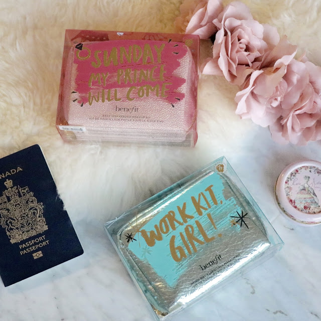 benefit travel sized products