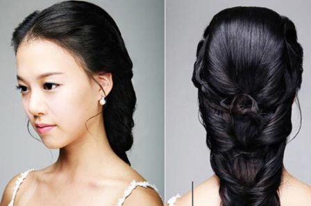 Model Rambut French braid Model Rambut French braid