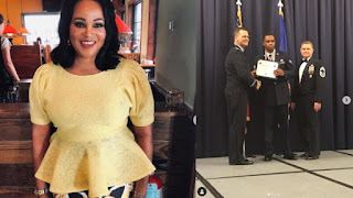 [ Celebrity Gist ] Nigerian Actress Bukky Wright’s Son Obtained Diploma The United State Airforce [ Must Read