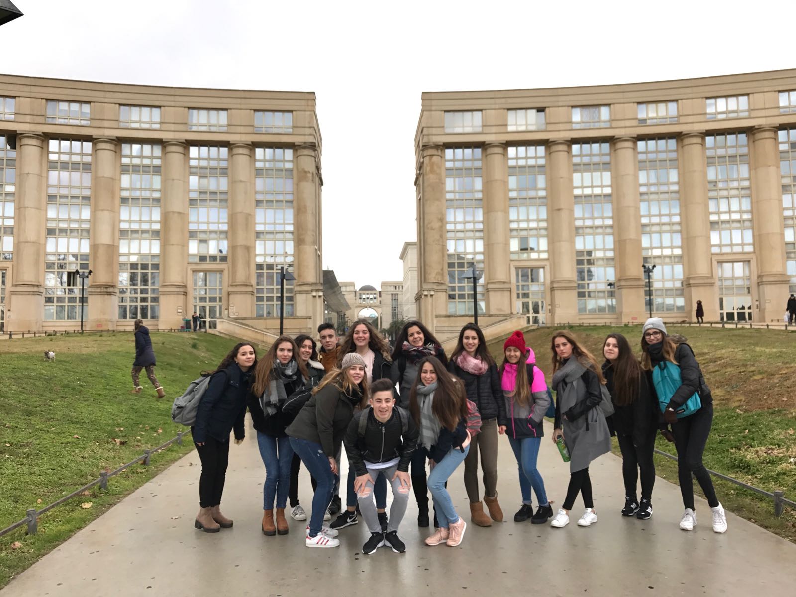 Intercanvi de l'alumnat de Francès al Lycée Jean Jaurès a Saint Clément