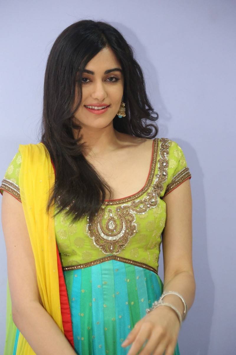 Adah Sharma Stills At Garam Movie In Yellow Dress