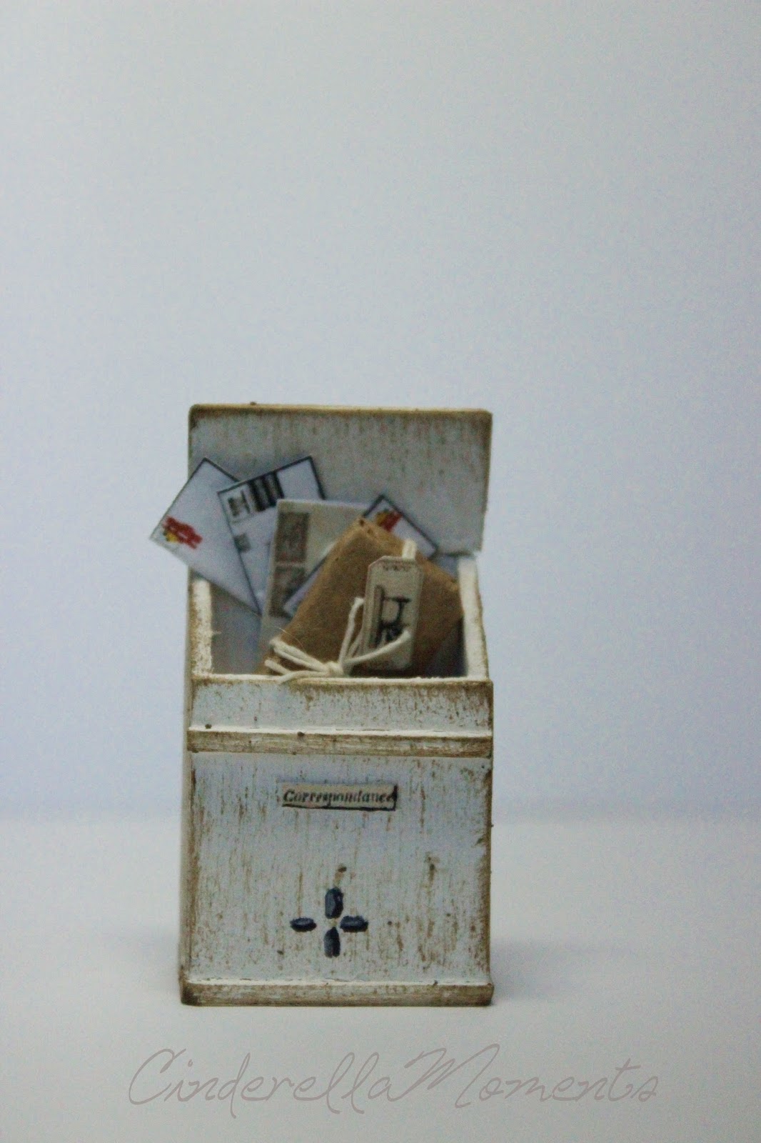 Cinderella Moments Miniature Dollhouse Wall Mounted Mailbox Tutorial