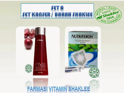 ubat untuk kanser set kanser shaklee